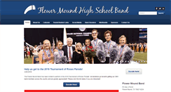 Desktop Screenshot of fmhsband.org